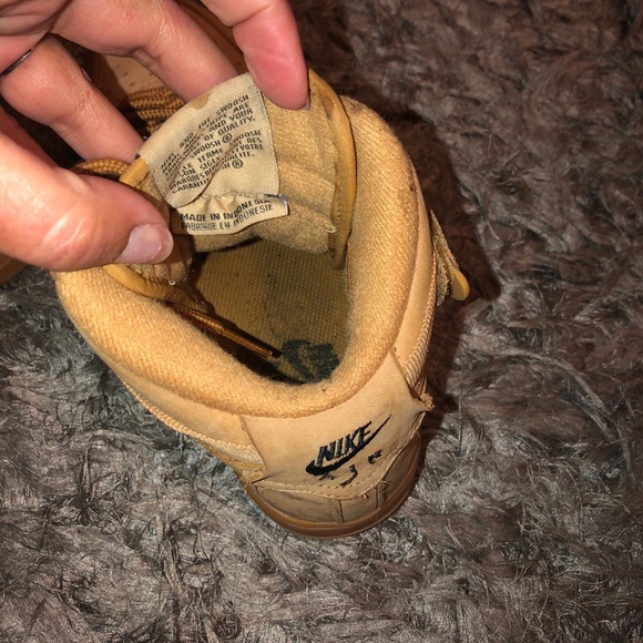 Wheat High Top Air Forces - Picture 5 of 7